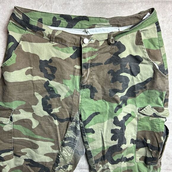 Military 2-tone Camo Cargo Pant‎ Sz 3XL - Picture 2 of 11